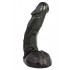 ALL BLACK Fallo Realistico Con Testicoli 23 X 5 cm. - 2