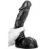 ALL BLACK Fallo Realistico Con Testicoli 27,5 x 6 cm. - 5