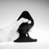 ALL BLACK Cuneo Anale Gigante 17 x 8,5 cm. - 2