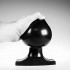 ALL BLACK Cuneo Anale Gigante 19 x 10,5 cm. - 1