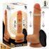 Dildo Vibrante Adriano con Effetto Spinta e Telecomando 20 x 4 cm - 4