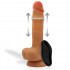 Dildo Vibrante Adriano con Effetto Spinta e Telecomando 20 x 4 cm - 3