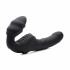 Fallo Indossabile Black in Silicone con Doppia Stimolazione - 4