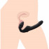 Fallo Indossabile Black in Silicone con Doppia Stimolazione - 2