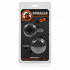 OXBALLS - Cockrings Truckt Set di 2 Nero - 2