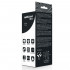 Plug Anale a Sfere Progressive con Ventosa 17 x 4,3 cm. Nero - 2