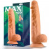 Fallo Ultra Realistico Andi con Testicoli 23 x 4,3 cm. color Carne - 2