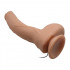 Vibratore Baile Curvo con Testicoli e Ventosa 27 x 5 cm - 1