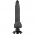 Vibratore Ultra Realistico con Ventosa 21 x 4 cm. Nero - 1
