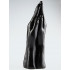 DARK CRYSTAL Christian Dildo BLACK Double Fist Fucking 32 X 9 cm                                  - 0