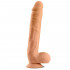 Fallo Ultra Realistico Ben con Testicoli 25,9 x 4,3 cm. color Carne - 1