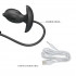 Plug Anale Gonfiabile Vibrante 10,6 x 4,1 cm Ricaricabile USB Hanson  - 8