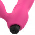 Fallo Indossabile Vibrante Bix Doble in Silicone Senza Lacci 16,3 x 3 cm. Rosa - 2