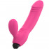 Fallo Indossabile Vibrante Bix Doble in Silicone Senza Lacci 16,3 x 3 cm. Rosa - 0