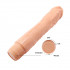 Vibratore Realistico con Rilievi 21 x 4,3 cm. - 5