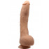 Dildo Realistico Flessibile Jack Colore Carne 27 x 5 cm. - 0