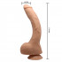 Dildo Realistico Flessibile Jack Colore Carne 27 x 5 cm. - 3