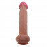 Dildo realistico con pelle scorrevole 24 x 5,5 cm. Logan - 3
