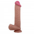 Dildo realistico con pelle scorrevole 24 x 5,5 cm. Logan - 4