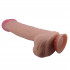 Dildo realistico con pelle scorrevole 24 x 5,5 cm. Logan - 5
