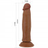 Dildo Realistico Mulatto con Pelle Morbida 18,5 x 4,4 cm. Levis - 3