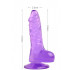 Fallo Realistico Crystal Jelly Morado 13,5 x 2,3 cm. - 0