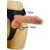 Strapon per Donna con Dildo Vibrante 18 x 5 cm - 0