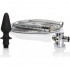 COLT Cone Anale Forato in Silicone + Tubo in Acciaio + Deviatore - 1