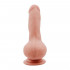 Fallo Realistico Morbido e Flessibile con Testicoli e Ventosa 20 x 4 cm. Covetous - 1