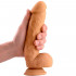 Fallo Ultra Realistico Creig con Testicoli 21,5 x 4,3 cm. color Carne - 0