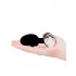 Cuneo Anale in Puro Silicone Crystal Amulet con Gemma Tipo Diamante 10,7 X 3,5 cm. - 1