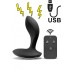 Stimolatore Anale Vibrante ed Elettro Shock Telecomandato Ricaricabile USB 11 x 3 cm - 4