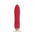 Vibratore Dawel in Silicone 11,5 x 3 cm Ricaricabile con USB Rosso - 0