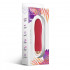 Vibratore Dawel in Silicone 11,5 x 3 cm Ricaricabile con USB Rosso - 1