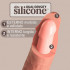 KCE 8 - Fallo Realistico in Silicone Dual Density 22 x 5,4 cm. Color Carne - 6
