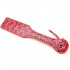 Sculacciatore con Ricami in Rilievo in Neoprene Rosso - 2