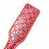 Sculacciatore con Ricami in Rilievo in Neoprene Rosso - 3