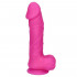 Fallo Realistico Morbido e Flessibile Real Safe Berry in Puro Silicone Rosa 23,4 x 4,8 cm. - 6