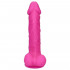 Fallo Realistico Morbido e Flessibile Real Safe Berry in Puro Silicone Rosa 23,4 x 4,8 cm. - 4
