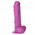 Fallo Realistico Morbido e Flessibile Real Safe Big Arm in Puro Silicone Viola 27,5 x 6 cm. - 5