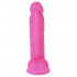 Fallo Realistico Morbido e Flessibile in Puro Silicone Rosa 21 X 4,3 cm. - 4