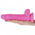 Fallo Realistico Morbido e Flessibile in Puro Silicone Rosa 21 X 4,3 cm. - 2