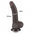 Dildo Ricurvo Arturo con Pelle Scorrevole 17,5 x 3,5 cm - 3