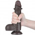 Dildo Enea con Pelle Scorrevole 17,5 x 3,7 cm. - 9