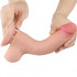Dildo Realistico Lovetoy Dual Sensity con Pelle Scorrevole e Ventosa 17 x 3,8 cm. - 2