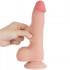 Dildo Realistico Lovetoy Dual Sensity con Pelle Scorrevole e Ventosa 17 x 3,8 cm. - 11
