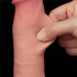 Dildo Realistico Lovetoy Dual Sensity con Pelle Scorrevole e Ventosa 17 x 3,8 cm. - 4