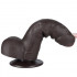 Dildo Realistico Lovetoy Dual Sensity con Pelle Scorrevole e Ventosa Nero 16 x 3,5 cm. - 4