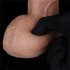 Fallo Willy con Pelle Scorrevole e Ventosa Marrone 22,5 x 4,3 cm - 9