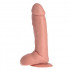 Fallo realistico Fulvio con Ventosa color carne 31x6,5 cm - 4
